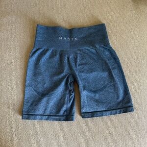 NVGTN Contour Seamless Shorts - Slate Blue